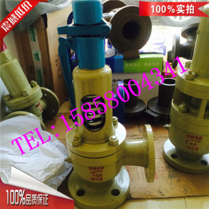 A48Y安徽新安阀门品牌安全阀 A48H/Y-25C/40P-DN32/40法兰安全阀