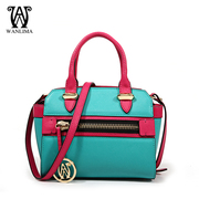 Hit Wanlima/million 2015 new handbags for fall/winter color leather ladies bags slung baodan shoulder handbags