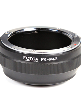 FOTGA PK-M4/3镜头转接环适用于PK镜头转接M4/3机 GH5 EM10 E-M5