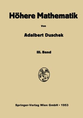 【预订】Vorlesungen Uber Hohere Mathematik: ...