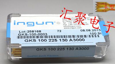 INGUN英钢探针GKS100 225 130 A3000（七爪梅花头）1.37mm顶针