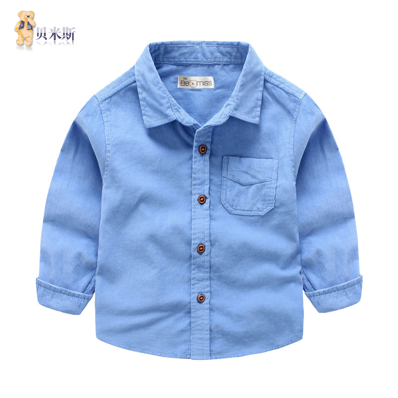 Chemise garcon BEMISS à manche longue - Ref 2073521 Image 1
