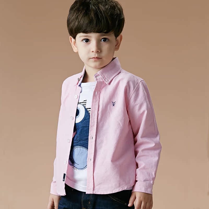 Chemise garcon à manche longue - Ref 2077218 Image 1