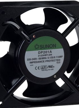DP201A-2123HBT.GN Sunon AC 风扇 220 ~ 240VAC 原装正品建准