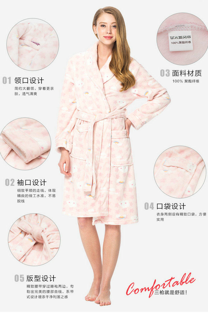 Peignoir THREEGUN 70298A0 - Ref 602746 Image 6