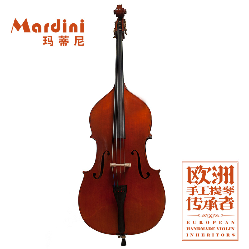 玛蒂尼MB-07专业演奏低音提琴成人乐团手工实木倍大提琴大贝司