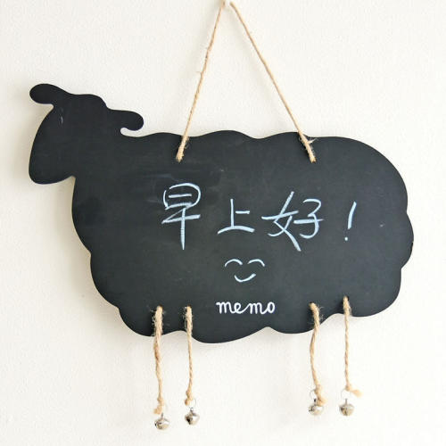 动物挂式儿童小黑板双面粉笔黑板