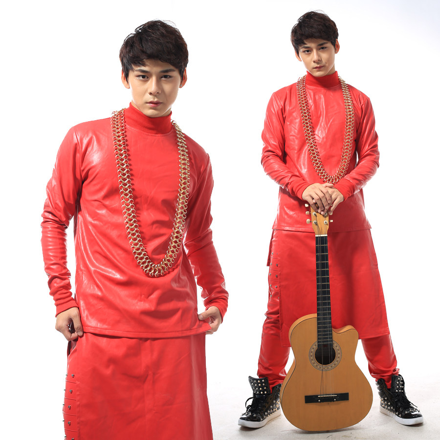 Pantalon cuir homme en vrac pour jeunesse pour été - Ref 1483413 Image 1