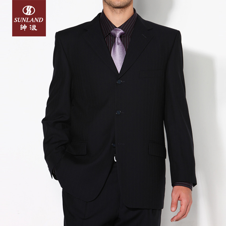 Costume homme SUNLAND en laine pour printemps - Ref 1556154 Image 1