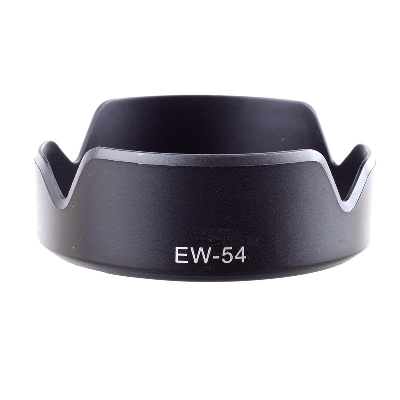 佳能EW-54遮光罩 佳能EOS M微单 EF-M 18-55mm莲花罩 可反装