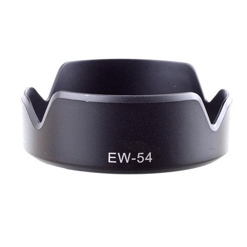 佳能EW-54遮光罩 佳能EOS M微单 EF-M 18-55mm莲花罩 可反装