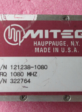 121238-1080 MITEQ 1080MHz SMA RF 微波频综 射频微波锁相环振荡
