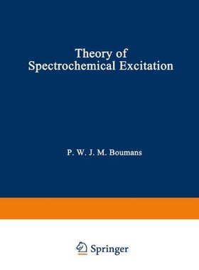 【预售】Theory of Spectrochemical Excitation