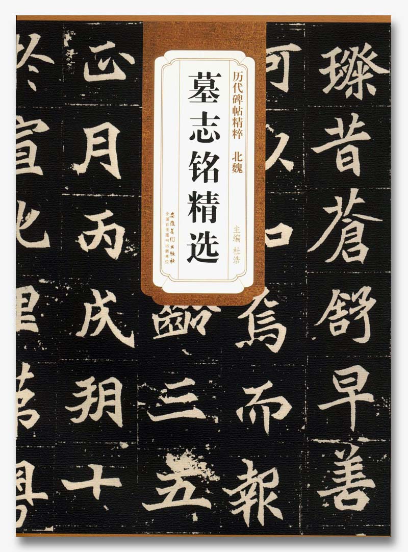 正版包邮 北魏墓志铭精选 历代碑帖精粹 安徽美术出版社 杜浩 北魏