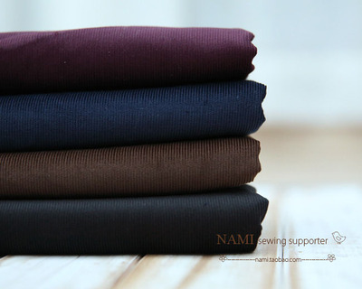特sewing supporter 布料 VANCET纯色细灯芯绒 暖冬4色