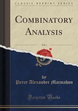 【预售】Combinatory Analysis, Vol. 1 (Classi...