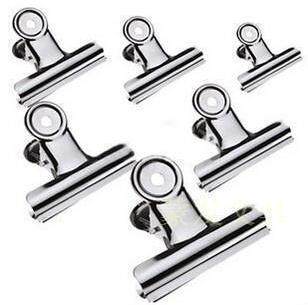 包邮 圆形票夹 画板夹子 金属票据夹 大号铁夹 圆型夹子 长尾夹