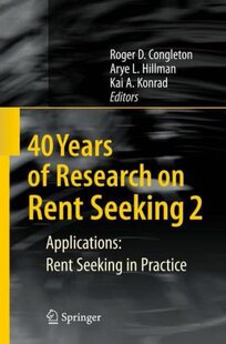 Years Research Rent Seeking... 预售