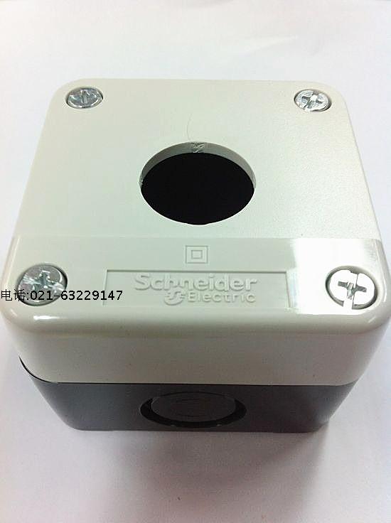 施耐德 XALB01C 灰色 XB2C单孔按钮盒  开关盒