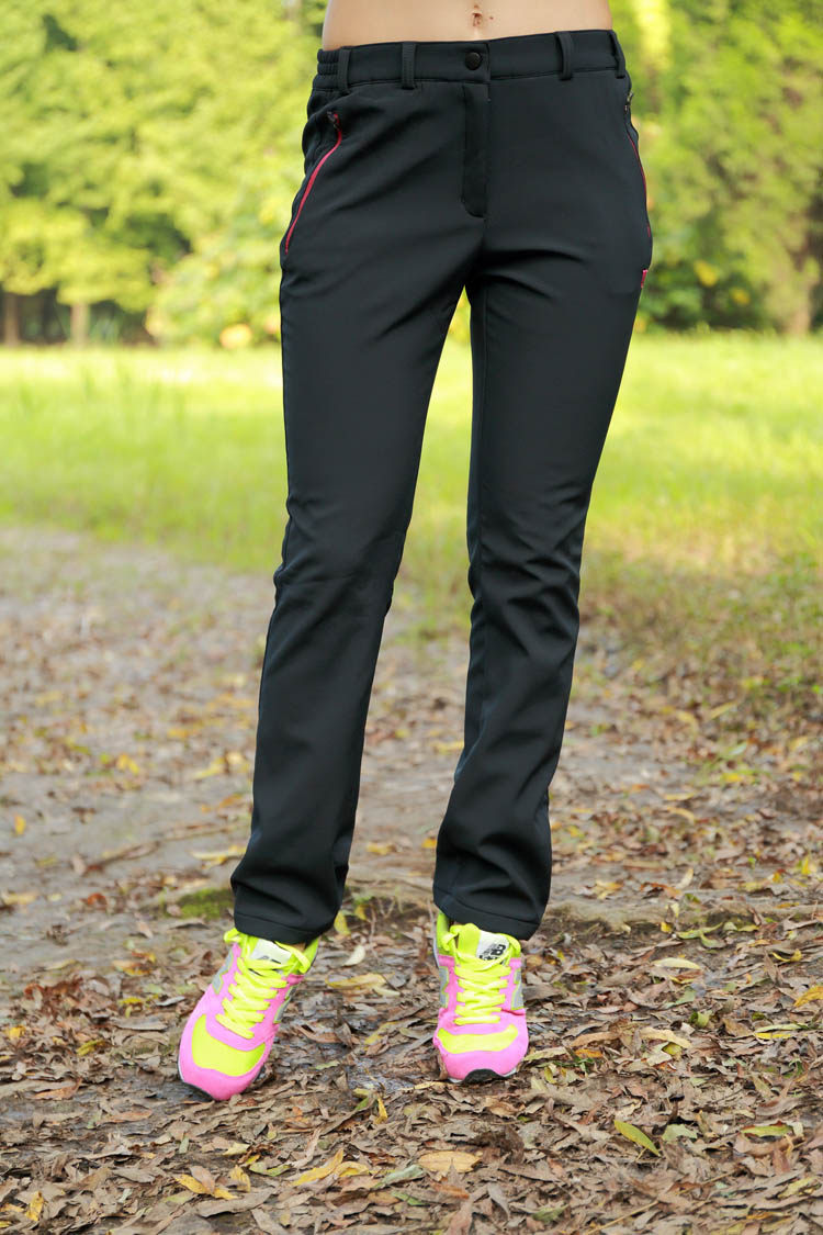 户外秋冬 情侣款款 防寒 防风保暖 内抓绒  耐磨软壳裤 冲锋裤