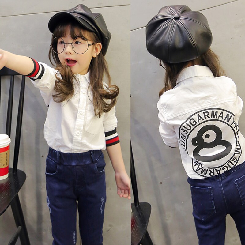 Chemise fille à manche longue - Ref 2086022 Image 1