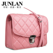 LAN-June 2015 summer new leather handbags Sheepskin ladies Messenger bag casual fashion shoulder bags diagonal female