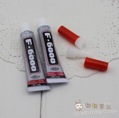 手机美容贴钻胶水/F6000透明点钻胶10克