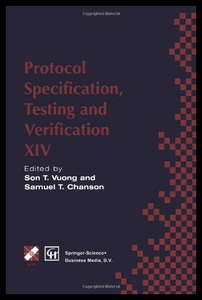【预售】Protocol Specification, Testing and Verification