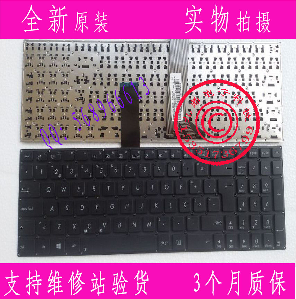 华硕ASUS K56 K56C A56C A56 S56C S550 S500C R505C PO 键盘