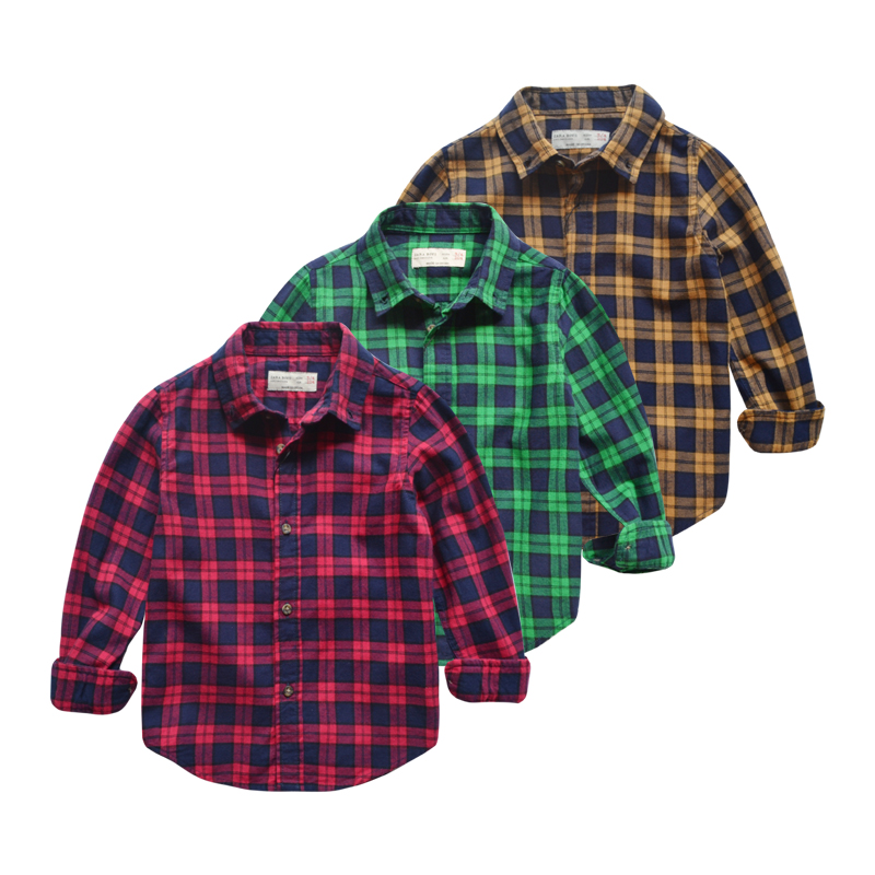 Chemise garcon à manche longue - Ref 2075447 Image 1
