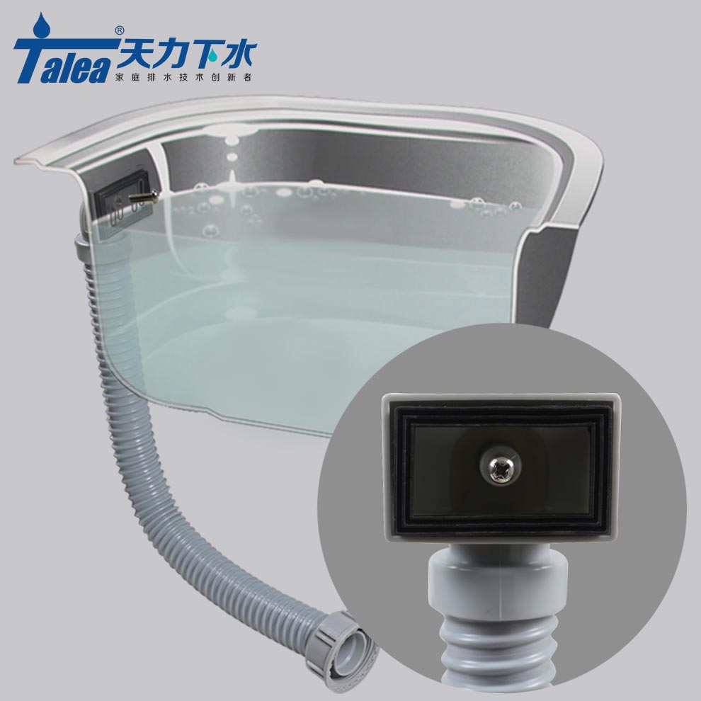 天力厨房韩式水槽溢水侧边qy009