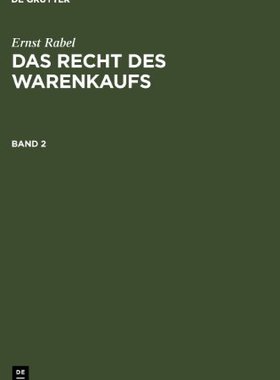 【预售】Rabel, Ernst; Rabel, Ernst: Das Recht Des Ware...