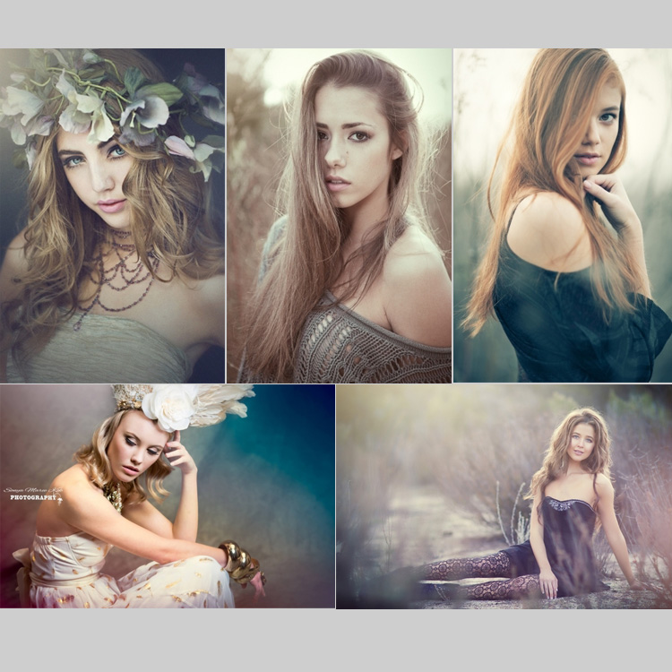 PS调色动作复古欧美商业大师人像写真艺术摄影后期高级PS调色动作