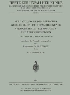 【预订】Verhandlungen Der Deutschen Gesellsc...