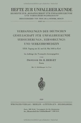 【预订】Verhandlungen Der Deutschen Gesellsc...