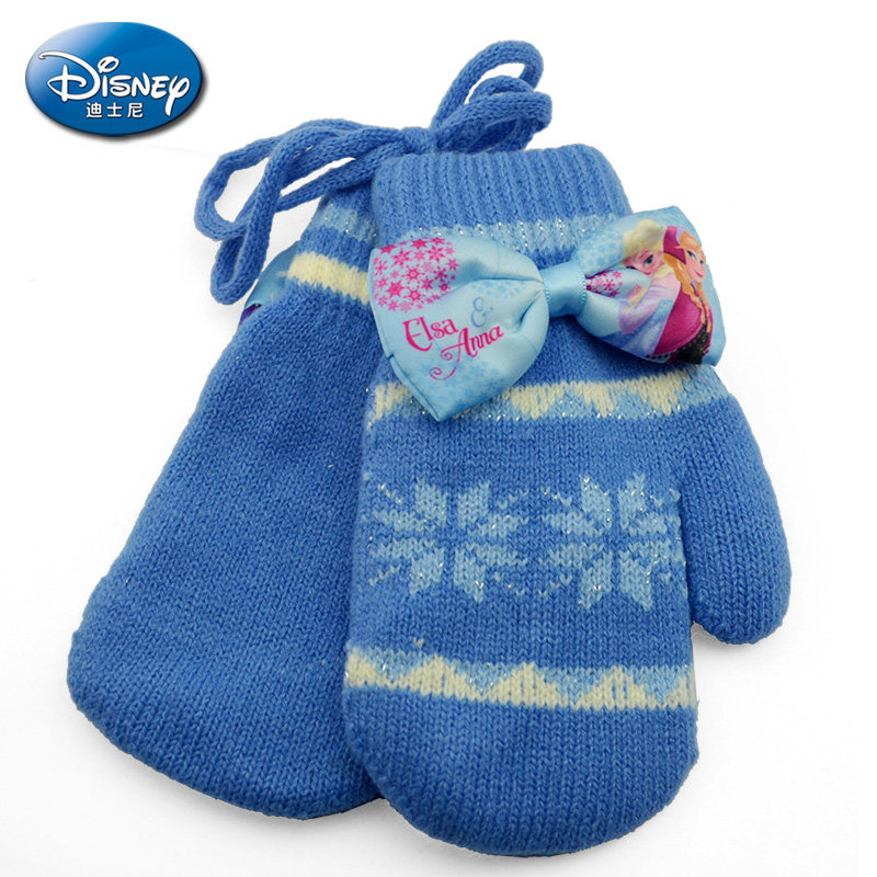 Gants pour fille DISNEY en acrylique - Ref 2149989 Image 1