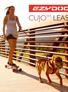 小八商店 澳洲EZYDOG原创三角把手牵绳吸震缓解暴冲牵绳家用牵引