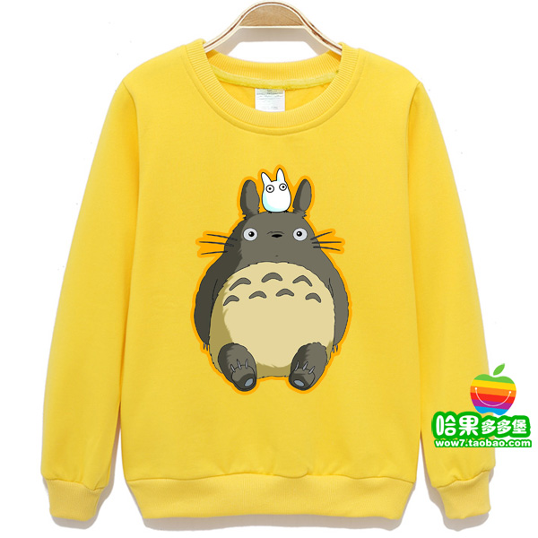 Totoro TOTORO Hayao Miyazaki men and women children Socket Sports and leisure sweater W09 Spring and autumn clothesin the Children/Baby/Family fitted , Sweater/Fleece  category - from Buy2taobao.com to provide professional Taobao agent buy service