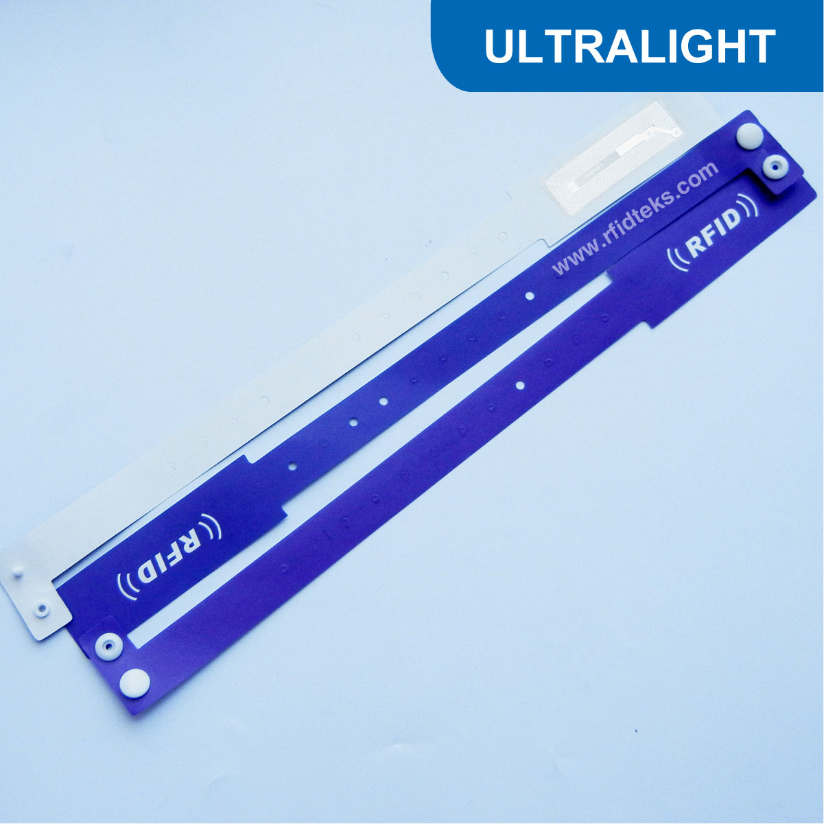 NO.4 RFID电子腕带 一次性纸质电子腕带 NFC标签 Ultralight芯片