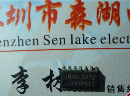 IN74LS07D 1N74LS07D 74LS07D SOP-14 原装正品系列供应