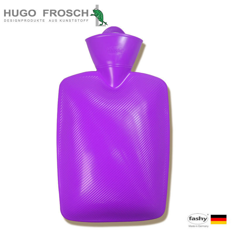 德国hugo进口大号充注水热水袋热敷暖手宝暖水袋暖宝宝冲水灌水