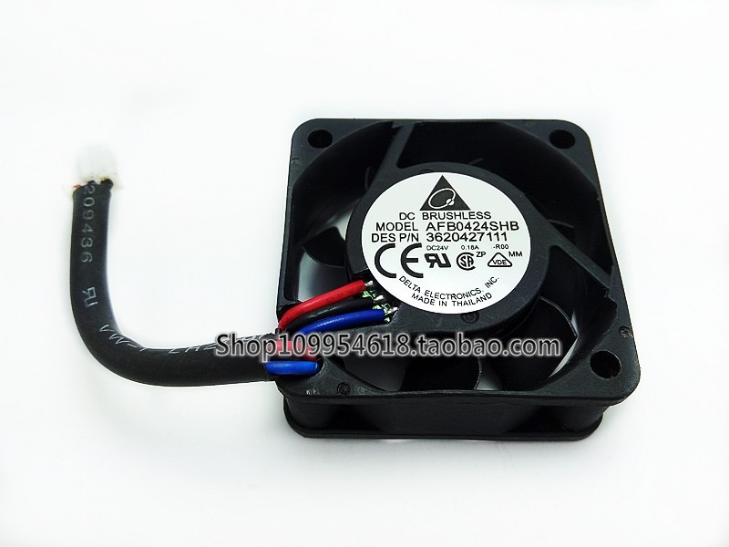 台达 4015 24V 0.18A 双滚珠风扇 AFB0424SHB-R00 支持停转报警