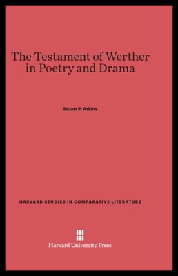 【预售】The Testament of Werther in Poetry and Drama