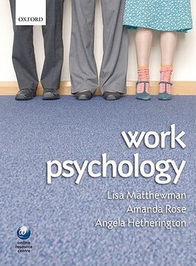 【预售】Work Psychology: An Introduction to Human Behav