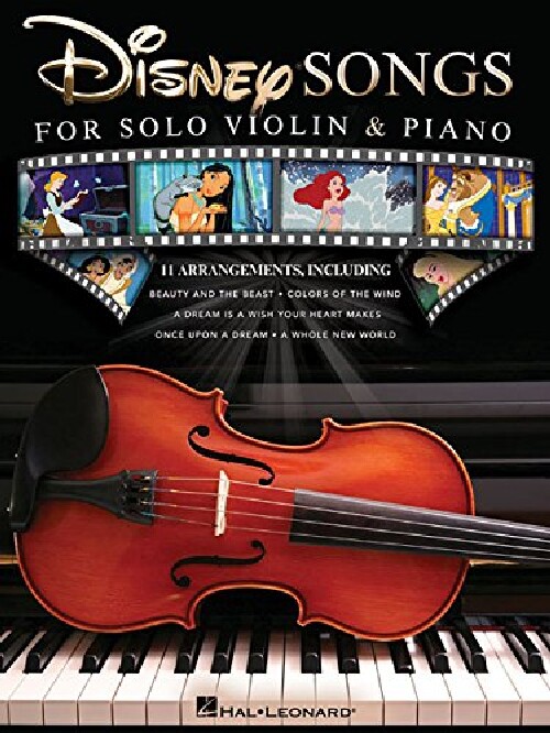 【预订】Disney Songs for Solo Violin & Piano...