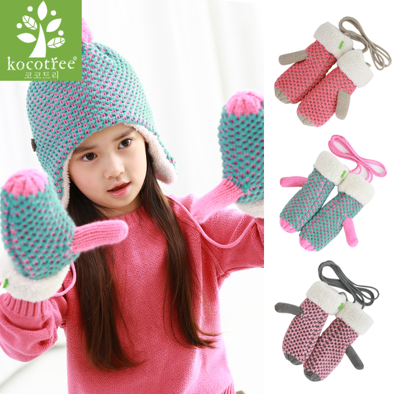 Gants pour fille KOCOTREE en de laine - Ref 2151306 Image 1