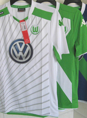 新款VfL Wolfsburg 沃尔夫斯堡队球衣足球服 门兴球服