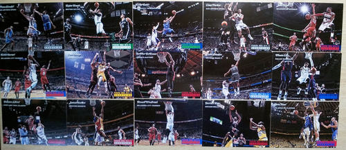 nba球星卡 1415帕尼尼官方出品 COURTSIDE横版特卡全套15张及单卡