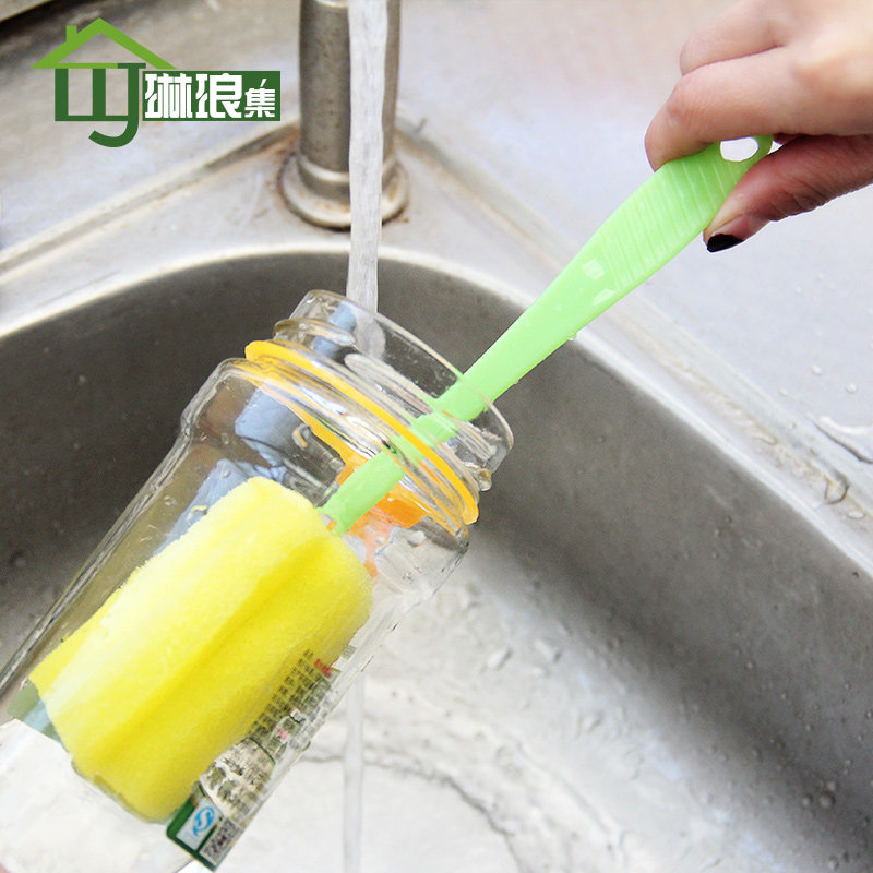 买三免一 家居杯刷海绵长柄玻璃杯刷子瓶刷洗杯子洗奶瓶刷子在类目 家庭/个人清洁工具, 家务/地板清洁用具, 刷子, 厨房用刷中 - 来自Buy2taobao.com提供专业的淘宝代购服务