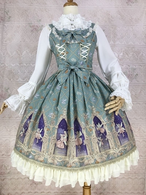 taobao agent Autumn genuine shiffon dress, Lolita style, Lolita Jsk